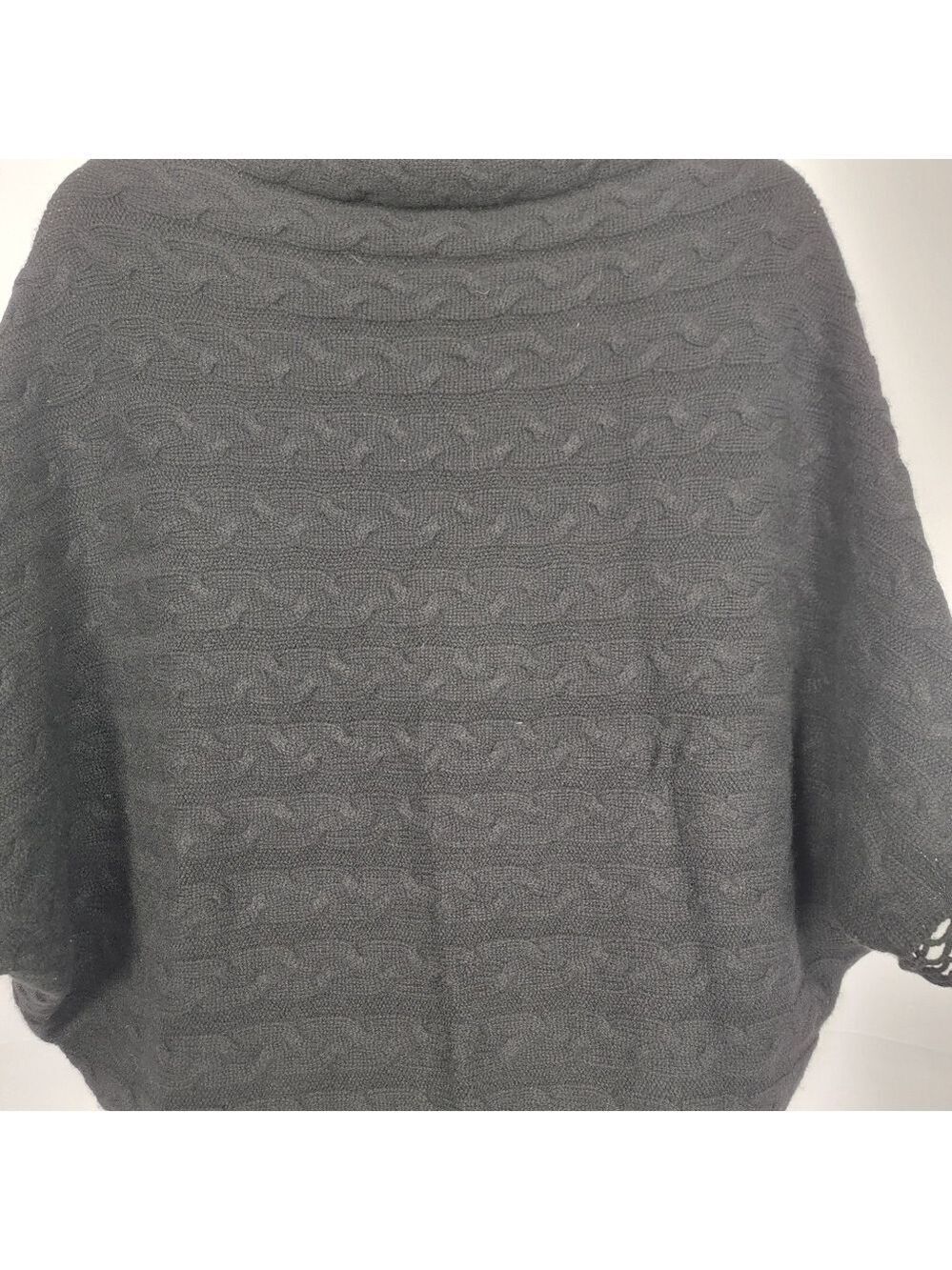 Cashmere Black Shrug Sweater #1497 - Picture 9 of 11